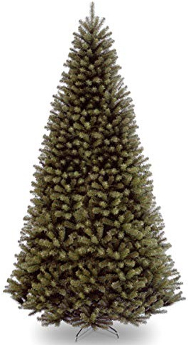 National Tree Company Artificial Giant Christmas Tree, Green, North Valley Spruce, Includes Stand, 10 Feet
