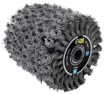 Fartools 110884 Bürste aus Metall, gedreht, für Erneuerung