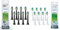 Philips Sonicare W2 Optimal White Standard-Bürstenköpfe für Schallzahnbürste, 8 Stück & Sonicare W2 Optimal White Standard-Bürstenköpfe für Schallzahnbürste