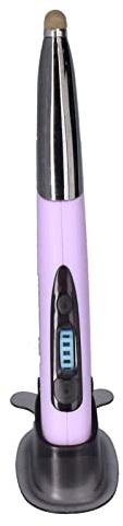 Kabellose Optische Taschenstiftmaus, 2,4 GHz USB Kabellose Maus Stift mit Stylus-Funktion Einstellbar 3 DPI 5 Tasten Handschrift Wiederaufladbare Stiftmäuse Kabellos für Laptop Tablet PC (Lila)