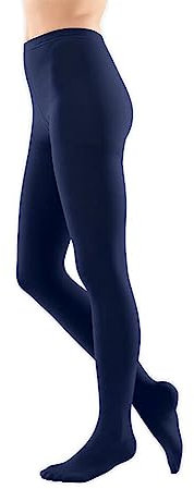 Bauerfeind VenoTrain soft AT CCL1 Kompressionsstrumpfhose L normal marine short