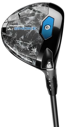 Callaway Paradym AI Smoke Max, Fairway 7 Wood, Graphite, 5.0