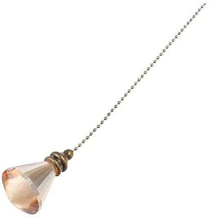 BESPORTBLE Deckenventilator-anhänger Kronleuchter Kette Deckenventilator Zieht Verlängerung Der Ventilatorzugkette Kettenverlängerung Für Deckenventilatoren Schalter Diamant Schmiedeeisen