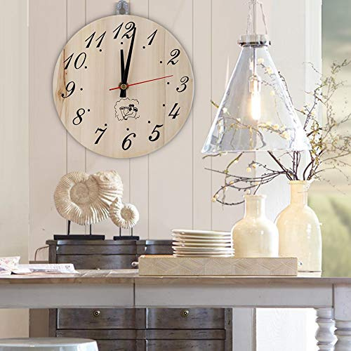 Yctze Temporizador de Sauna con Reloj de Sauna Premium de 8 Pulgadas para Mejorar su Experiencia de Sauna, Hermosa Decoración del Hogar para Sala de Baño de Sauna, Sala de Estar y