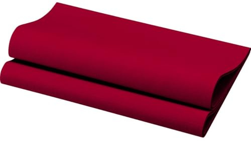 Duni Bio-Dunisoft 60er Pack Servietten Bordeaux 40x40 cm