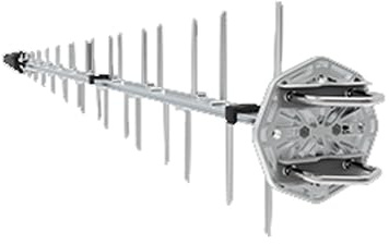 Poynting A-LPDA-0500-V1-01 Antena de matriz de dipolo periódico de registro 5G y Wi-Fi, tipo N (F)