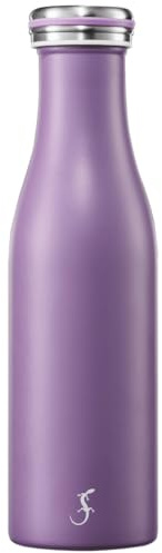 LURCH Isolierflasche aus Edelstahl 0,5 l in dusty purple – Die Trinkflasche für unterwegs