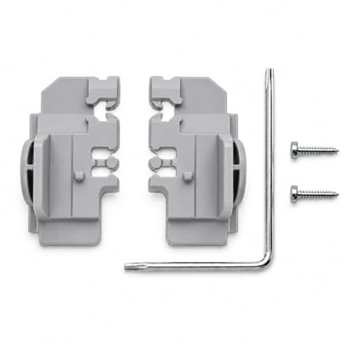 Original VELUX Endkappen-Set für Verdunkelungsrollo DKL Slimline – 1 Paar Endkappen mit Schrauben & Torx-Werkzeug – für DKL-S, DG-S, DJ-S (Gehrungsschiene 45°)