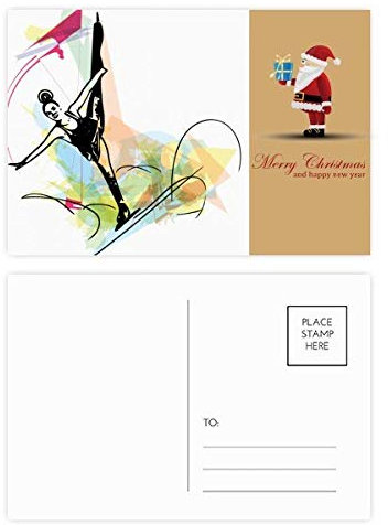 Weihnachtsmann Postkarten-Set, Weihnachtsmann, Weihnachtsmann, 20 Stück