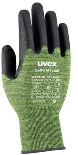 uvex C500M foam 6049809 Schnittschutzhandschuh Groeße (Handschuhe): 9 EN 388 1 Paar