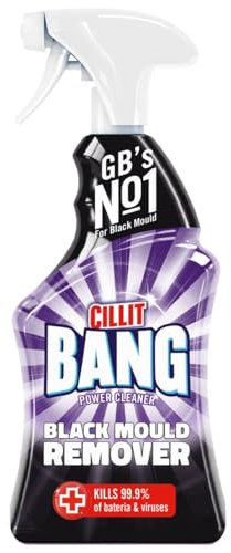 Cilit Bang Black Mould Remover Spray | Removes Mould, Mildew and Dirt, 750ml
