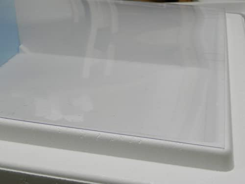 Generisch 10 Abdeckfix Dadant US 509x509 mm glasklar Auflage auf die Rähmchen 0,4 mm stabil statt Folie Imker Imkerei Beuten Bienen Abdeck-Fix