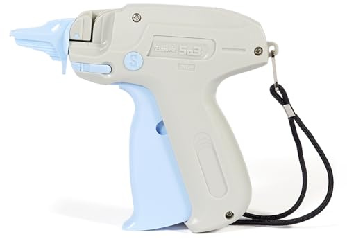 Generico Pistola Etichettatrice Banok 503/S standard - Incluso 1 ago combinato - Per applicazione etichette tessuti (abbigliamento, stoffe, jeans, pelletteria etc) - Professionale - Facile utilizzo