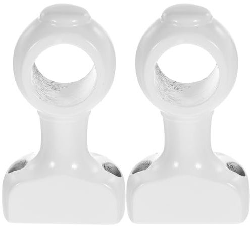 Abaodam Support De Tige De Rideau Mural Lot De 2 Supports Pour Tringles Facile À Installer Pour Salon Chambre Bureau Décoration Moderne