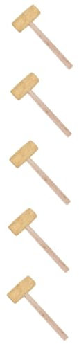 UKCOCO 5pcs Eswinghammer Hammer Mallet Woodworking Hand Tool Small Leathercraft Hammer for DIY Projects