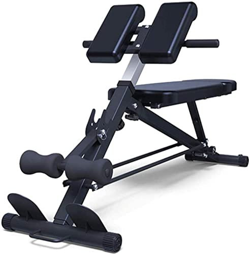DSeenLeap Übung Fitness Hantelbank Hantel Workout Bauchmuskeln Bein Bar Römischer Stuhl Fitnessgeräte Sit-ups Home Hantelbank