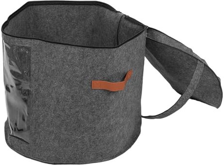 Warmhm Boxen Hut Aufbewahrungskorb Hut Fall Organizer Für Baseballmützen Schrank-hut-organizer Hutschachteln Für Damen Aufbewahrung Groß Rund Hutbehälter Pvc Grey