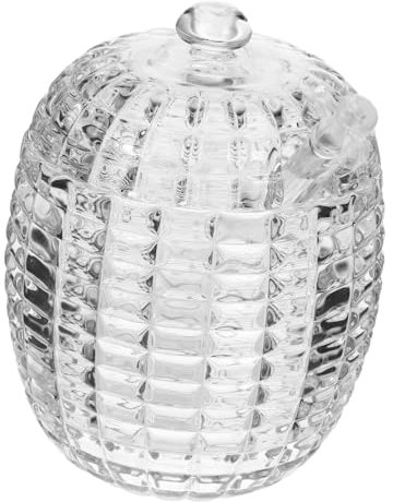 MOBUTOFU 1ensemble Bocal Étanche Pour Miel Et Confitures Avec Couvercle Pot De Stockage Pratique Pour Aliments Et Boissons