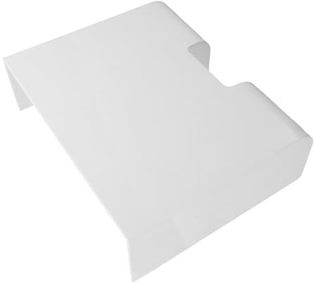 TOPBATHY Glove Storage Box Wall Mounted Kitchen Waste Bag Organizer Holder for Laundry Room Space-Saving Garbage Container White