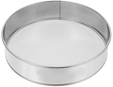 Happyyami Setaccio Inossidabile Con Fine Per Giardinaggio e Del Design Per Setacciatura Precisa e Duratura