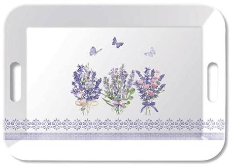 Grand Plateau rectangulaire Belle Lavande