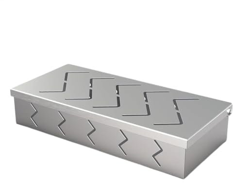 Premium Räucherbox Für Ein Besonderes Räucheraroma - Hochwertiges Grillzubehör Für Gasgrill Inkl. Pflegeanleitung, Robuste Grill Räucherbox In Der Preimum Variante Für Gasgrill Elektrogrill Oder