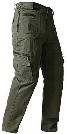 Outdoor Bekleidung Für Herren Herren Wanderhose Arbeitshose Baumwolle Herren Jagd Hose Herren Cargohose Jungen Fahrradhose Herren Winter Gp Pro Zip-Off Pants Laufhose Herren Lang Armeegrün M