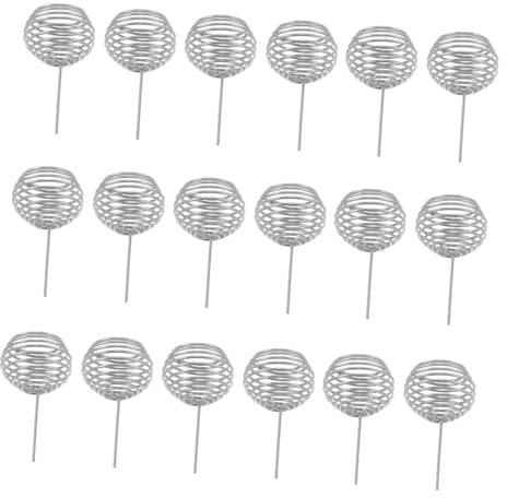 Toddmomy 50 Pezzi Fertilizzante Bonsai Inossidabile Rete per Nutrizione Graduale e Piante da Contenitori Fertilizzanti Compatti e Facili da Installare