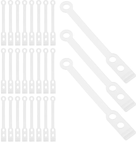Toyvian Élastiques pour Permanente Transparentes, Lot de 35 Pièces en Caoutchouc Doux, Élastiques Pratiques pour Bigoudis, Fer à Friser pour Femmes, Accessoires Coiffure Adaptés Cheveux