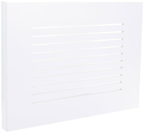 Ciieeo Cache Compteur Électrique Décoratif à Motif Ajouré Couverture Murale pour Boîtier Électrique Protection sans Perçage Design Simple à Ouverture Coulissante pour Décoration