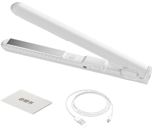 Rizador De Viaje Rizador Pequeño, Plancha De Pelo, Calentamiento Rápido | Alisador De Viaje Para El Cabello Herramienta De Peinado Para Mujeres Y Chicas, Para Viaje Y Hogar