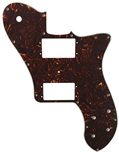 Passend für US 72 Telecaster Deluxe Re-Issue Style Gitarren-Schlagbrett (4-lagige, braune Schildkröte)