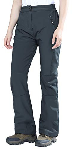 Outdoor Ventures Damen Skihose Warme Wanderhose Wasserdicht Softshellhose | Gefütterte Ski Hosen, Winter Thermohose mit Taschen, Winddicht Arbeitshose, Snowboardhose, Trekkinghose