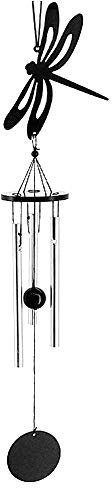 Small Dragonfly Windchimes Chimes Hanging wind chimes Fengshui Ornament Used for Sympathy Bereavement Gift, Porch, Patio, Backyard