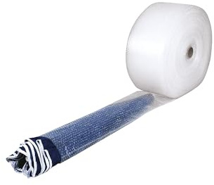 ratioform | Pellicola tubolare a bolle d'aria | 2 strati | spessore del materiale 60 µm | lungh x largh 50 m x 100 mm