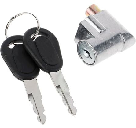 Interruttore Accensione Moto Blocco Accensione Batteria Safety Pack Box Lock + 2 Chiavi Per Moto Bici Elettrica Scooter E-bike Blocchetto Accensione