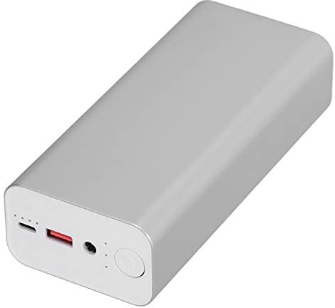 Chargeur Portable Power Bank, 30 000 MAh 65 W PD, Batterie Externe à Rapide avec Sortie 12 V 15 V 19 V DC, Sortie USB 5 V et Sortie de Type C pour Téléphone PC MP3 MP4