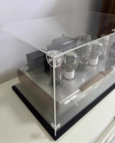 WhamtL Acryl-Vitrine für Modellautos/Hobby-Sammelstücke, transparente Aufbewahrungsbox aus Kunststoff (25 x 15 x 35 cm)
