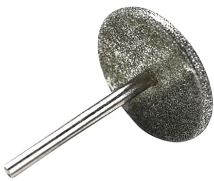 Happyyami Testina Taglio Preciso in Acciaio Inossidabile per Trapano Unghie 20mm Disco Abrasivo Uso Versatile per Manicure Cuticole per Cura Unghie