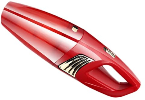 HOODANCOS Aspirateur de Voiture Portable sans Fil Puissant Poignée Ergonomique en Abs, Léger Nettoyage Lors Conduite