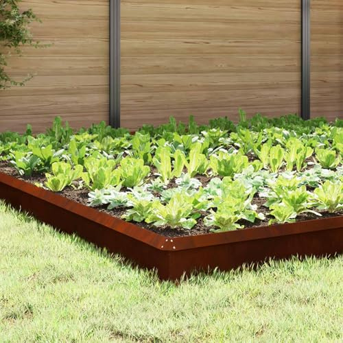 Generico Recinzioni per lumache 20 PCS Ruggine,Delimitazioni e recinzioni da Giardino,874887