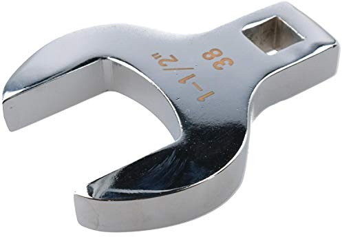 AB Tools Hahnenfußschlüssel, 38 mm, 1,27 cm (1/2 Zoll), Krähenfüße, Schraubenschlüssel für Drehmomentschlüssel