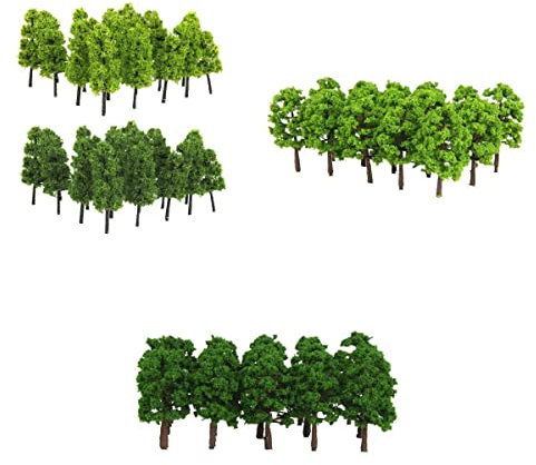 Amagogo Los von 60 Modellbaumzug Miniaturgartenlandschaft
