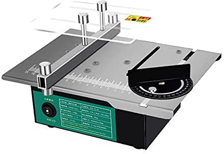 Mini Sega Da Tavolo, Seghe Da Banco Elettriche Portatili Di Precisione, Seghe Da Tavolo Ad Angolo Regolabile Utensile Per Affilare Il Taglio Fai Da Te Per La Casa Tornio