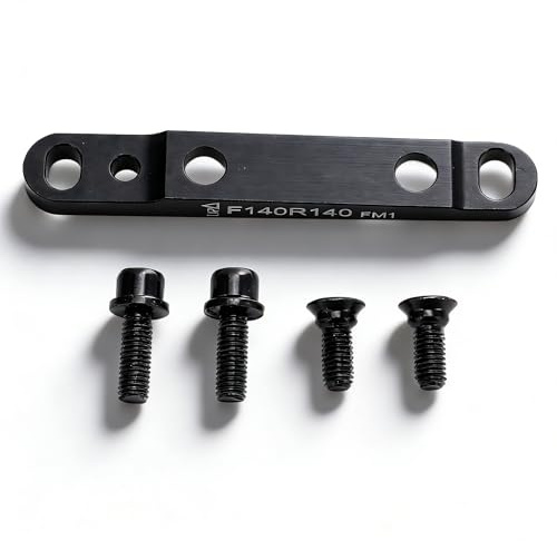 SUNGOOYUE Fahrrad Scheibenbremssattel Adapter aus Aluminium, Ultraleicht und langlebig Flacher Adapter für Rennrad Zubehör kompatibel mit 140 160mm Scheiben