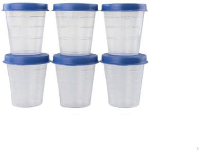 Tupperware Wichtel Behälter Blau 6x+Bio-Saatgut