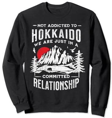 Deep Connection with Hokkaido Design Sweatshirt