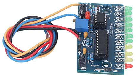 Mumusuki Led Audio Level Indicator Module Led Vu Meter Lm3915 Preamplifier Indicator Board Instrument 3Mm 10 Segment 11Pcs Music Instrument Preamp Circuit Musical Instrument Led Vu Meter