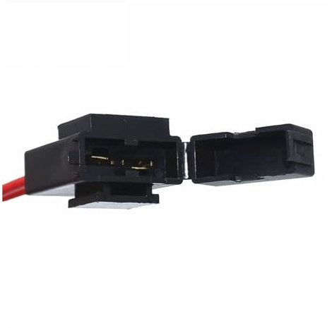 10 Stück 18 AWG 600 V wasserdichter automatischer mittlerer Inline-Sicherungshalter + 1 Stück Sicherungseinsätze(Size:40A and Fuse Holder)