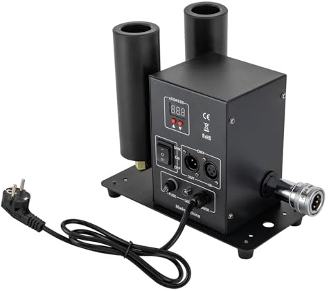 Fog Machine Nebelmaschine Rauchmaschine für das Sprühen von CO₂-Luftsäulen geeignet 150W DMX512 Steuerungsverfahren für Hochzeit Halloween Party